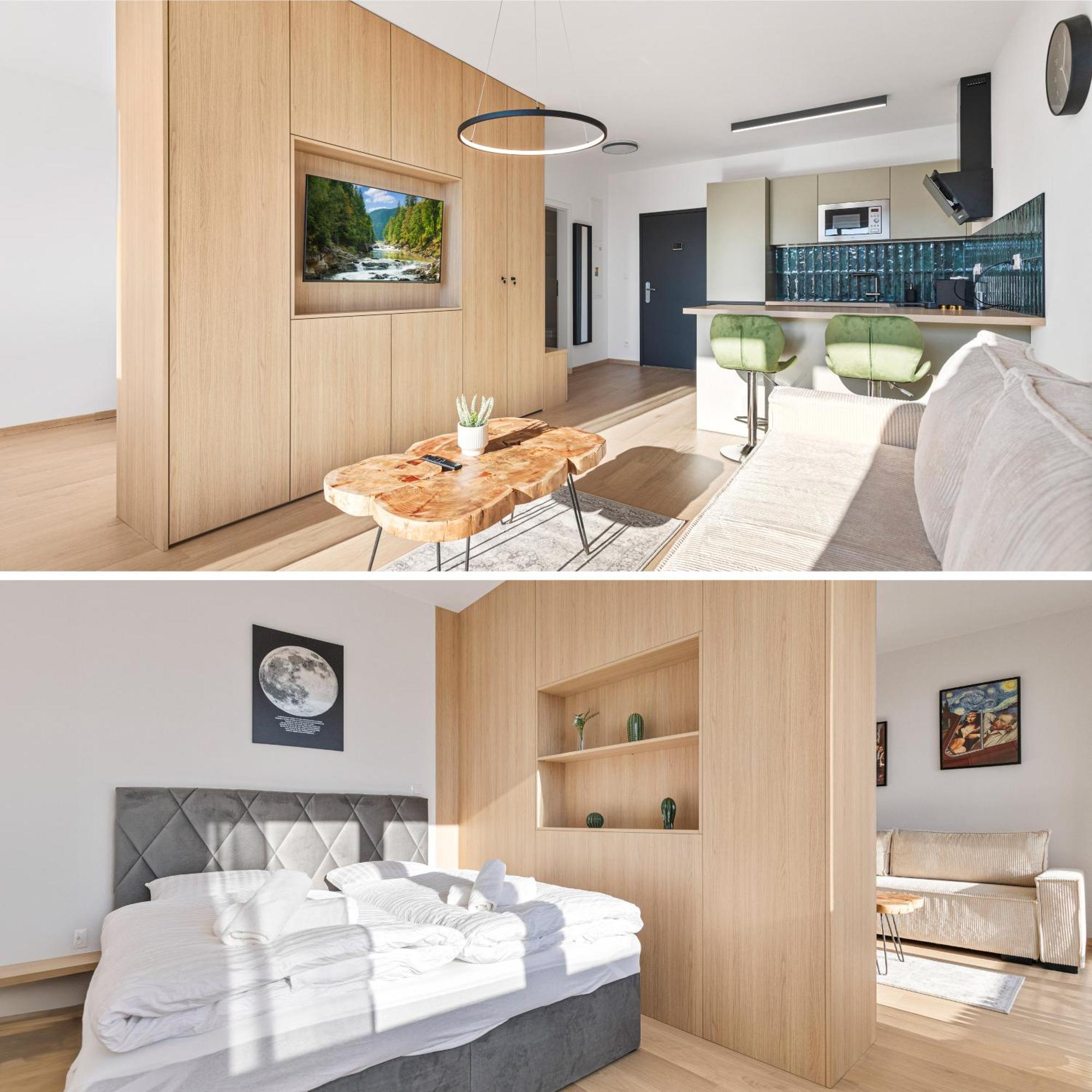 Apartment Modern With Ac And Balcony *