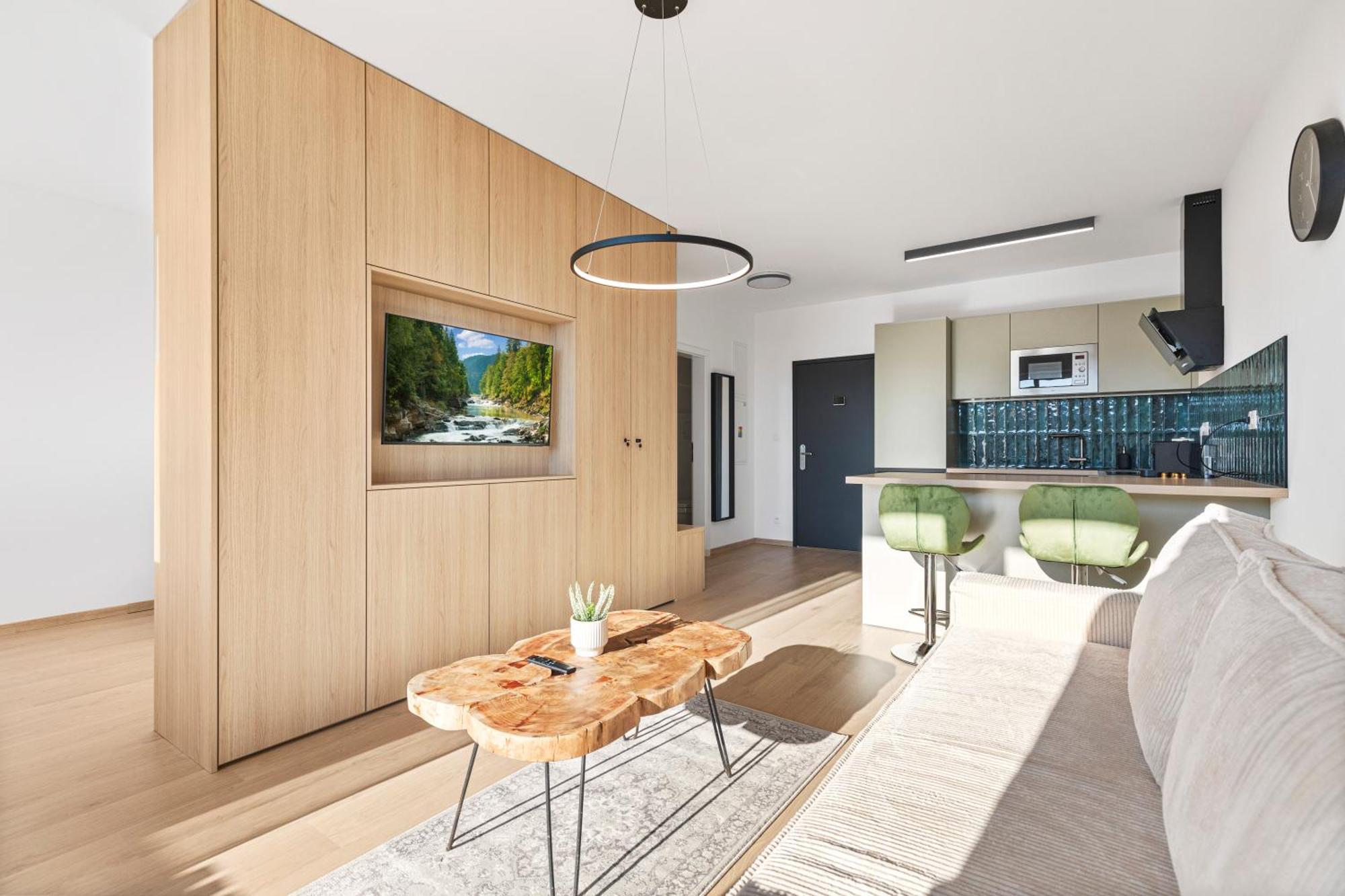 Modern With Ac And Balcony Apartment